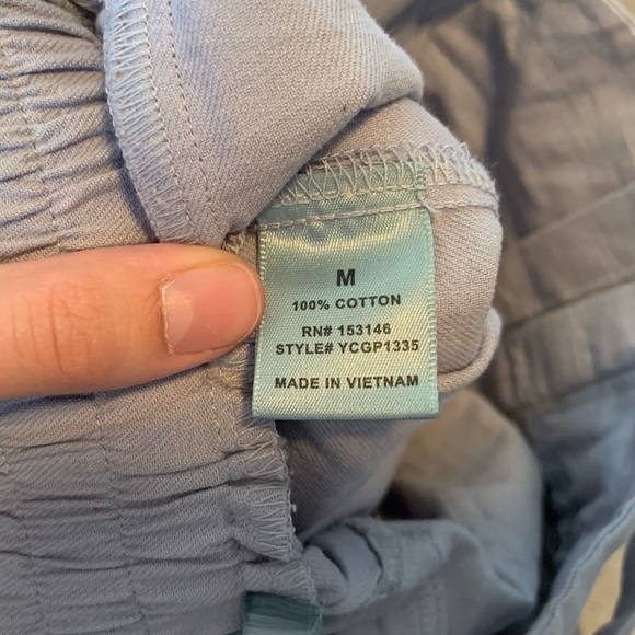 Blue Paperbag Waist Shorts - Picture 9 of 14